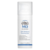 EltaMD AM Restore – bouteille-pompe avec hydratation légère pour le visage.