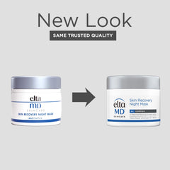 Application du masque nocturne sur le visage et le cou pour apaiser les rougeurs.