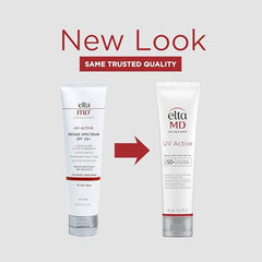 EltaMD UV Active: oxyde de zinc et dioxyde de titane pour une protection naturelle.