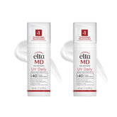 EltaMD UV Daily SPF 40 montre la bouteille-pompe prête à hydrater et protéger.
