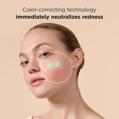 EltaMD UV Skin Recovery, rougeur reduite immédiatement lors de l'application.