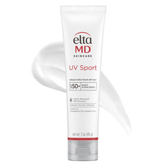 EltaMD UV Sport en bouteille SPF50 pour visage et corps, protection longue durée