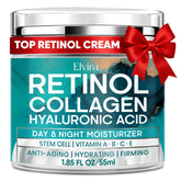 Elvira Retinol Anti-Aging Cream bottle front view, ideal for daily care