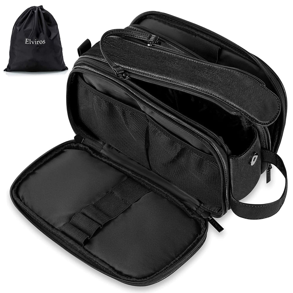 Elviros trousse-toilette extérieur robuste, pratique lors du voyage.