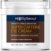 Crème Yeux ElySeoul avec caféine et collagène pour réduire les poches.