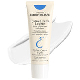 Embryolisse Hydra-Cream Light—bouteille élégante; hydratation légère prête à l'emploi.