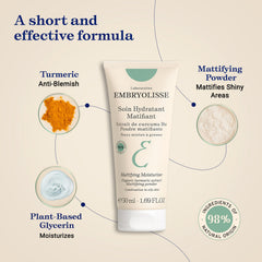 Embryolisse Hydratation légère pour peau grasse—confort sans lourdeur.