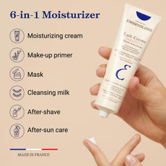 Embryolisse Lait-Crème Sensitive avec Aloe Vera pour apaiser et hydrater.