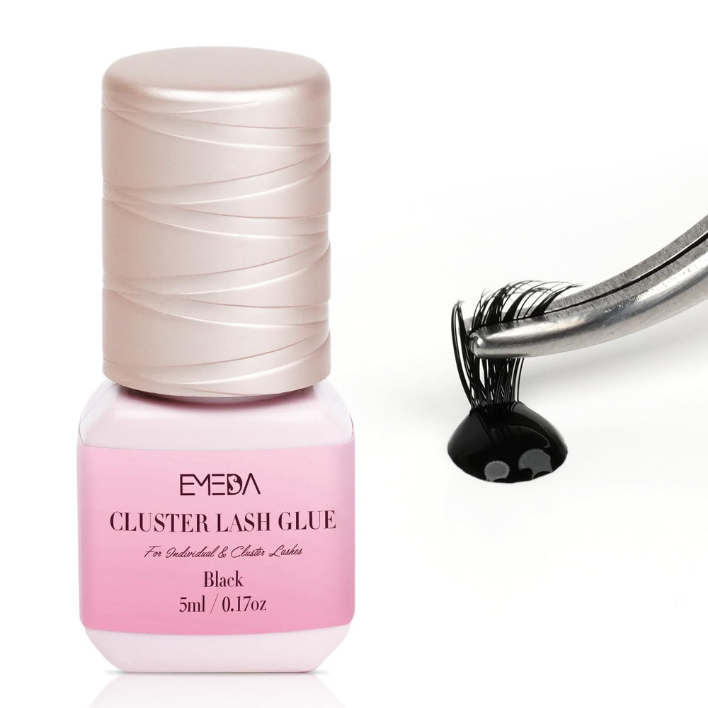 EMEDA Colle cils ouverte 3s, pose précise et rapide.
