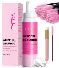 EMEDA kit-shampoing-cils mousse dense : nettoyage en profondeur en douceur.