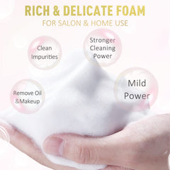 EMEDA Lash Shampoo kit nettoyage pour routine à domicile efficace.