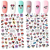 Emifunny : décalcomanies ongulaires 3D souris kawaii pour ongles
