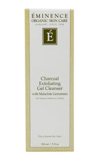 Eminence Charcoal Gel Nettoyant Malachite – sensation équilibrante et pores resserrés.