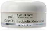 Eminence Clear Skin Probiotic Moisturizer — bouteille légère prête pour jour et nuit.