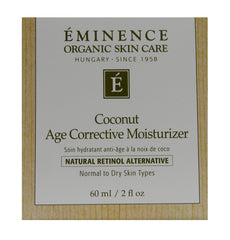 Texture crème Eminence, application douce et absorption rapide sur la peau.