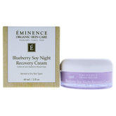 Eminence Crème Nuit Myrtille Soja – bouteille prête pour hydratation nocturne