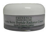 Eminence Crème Radiance Arctique – bouteille montrant texture légère et hydratation durable.