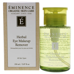 Éminence démaquillant yeux aux herbes – texture apaisante prête à l'usage quotidien.