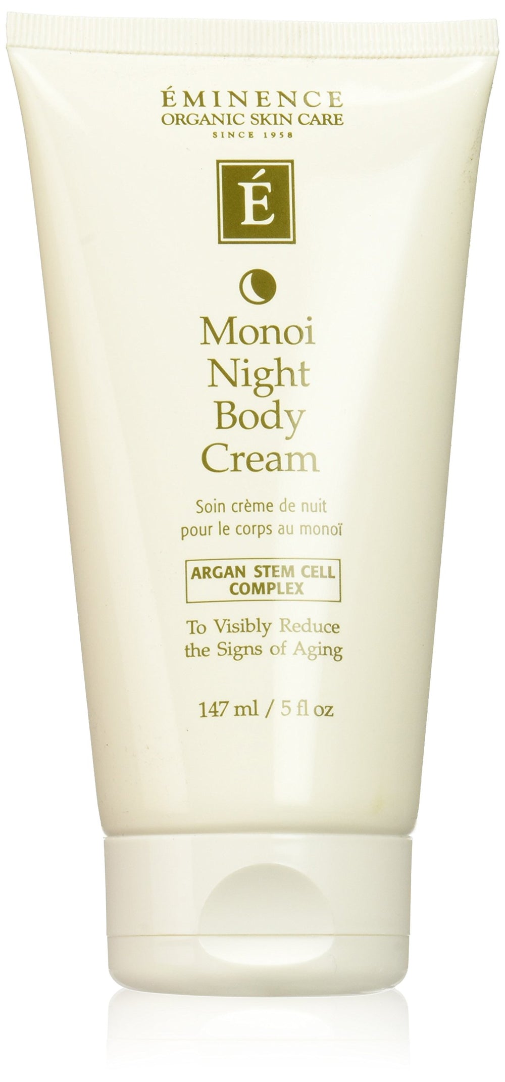 Eminence Monoi Crème Nuit — bouteille élégante prête à nourrir la peau pendant la nuit