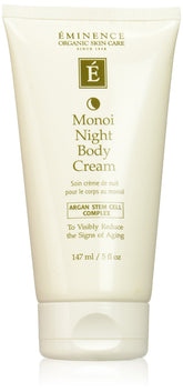 Eminence Monoi Crème Nuit — bouteille élégante prête à nourrir la peau pendant la nuit