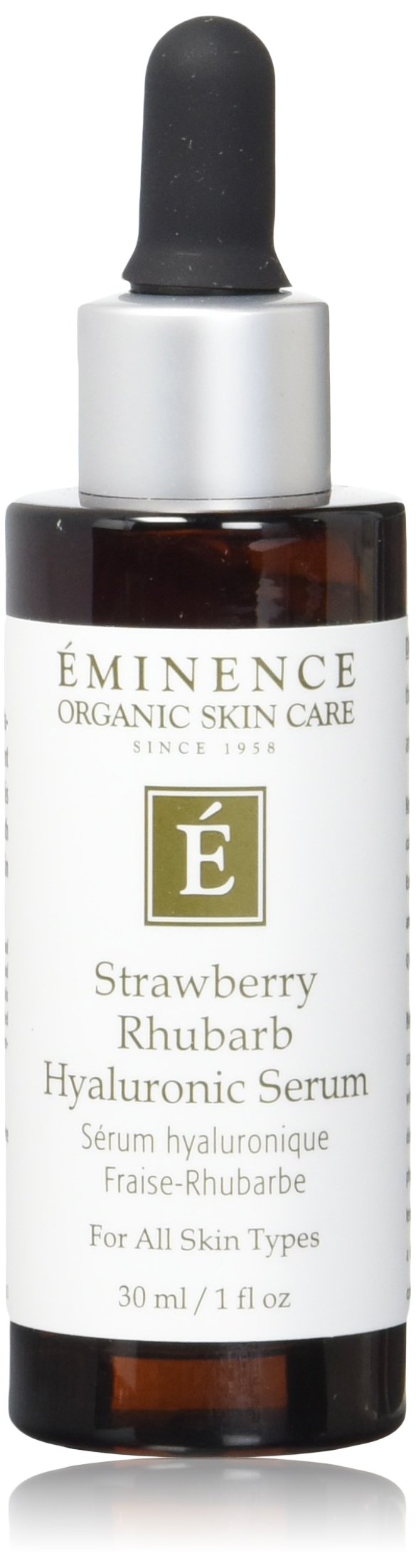 Flacon du sérum Eminence, hydratation lumineuse pour la peau au quotidien.