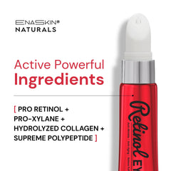 Texture légère de la Crème Yeux Retinol pour un confort tout au long de la journée.