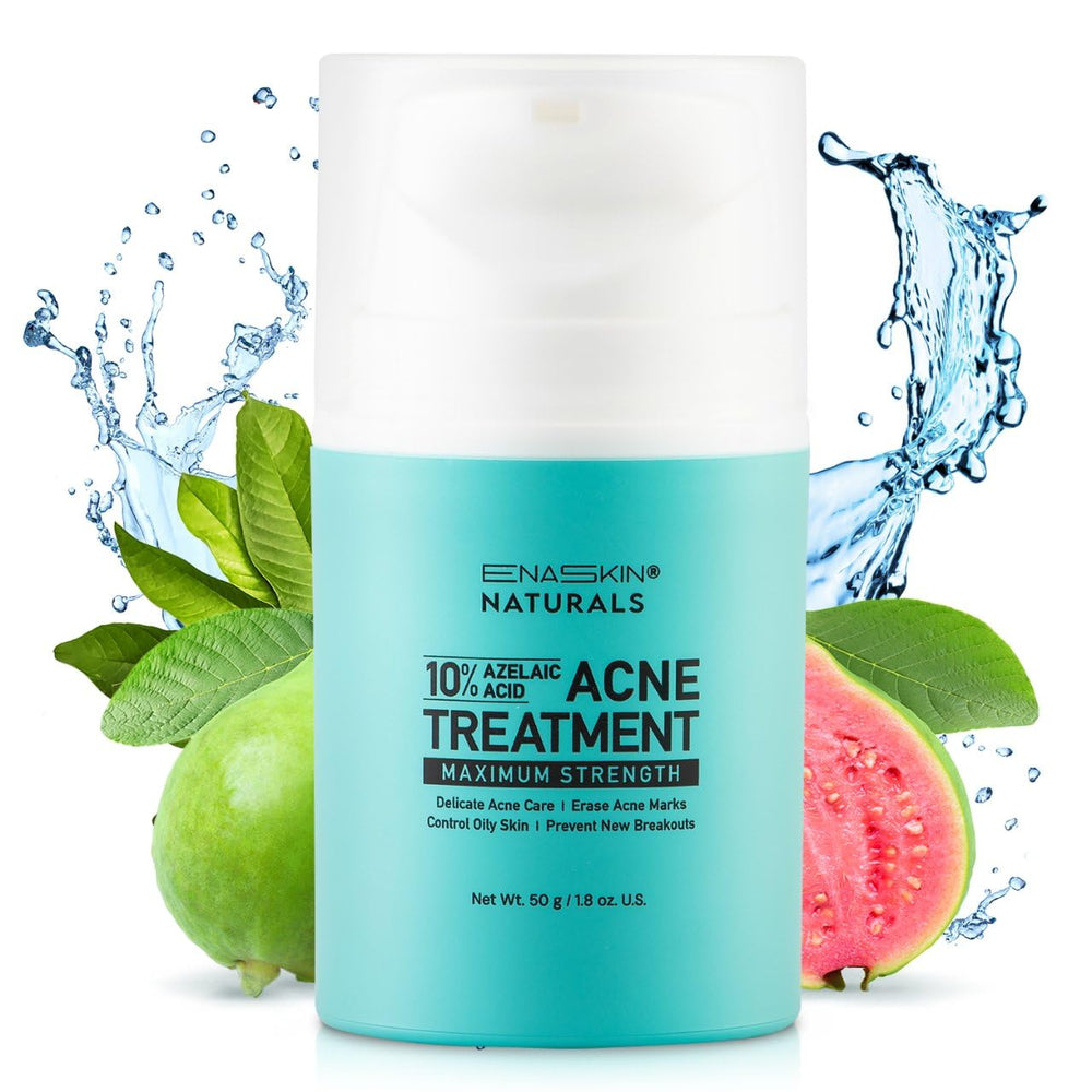 Enaskin Naturals Salicylic Acid Spot Treatment bottle helps clear stubborn cystic acne.