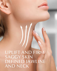 Application EnaSkin Retinol par les doigts sur le visage, usage quotidien facilitant.