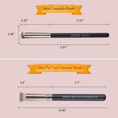 Pinceau ENERGY Kabuki slant sous-yeux pour correcteur précis et durable.