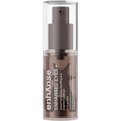 GEL YEUX ENHANSE en bouteille 0,5 oz prête pour le voyage.