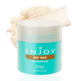 Enjoy Cire Sèche – texture pliable pour modeler facilement les cheveux.
