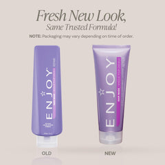 Enjoy Masque Cheveux protège la couleur et prolonge l'éclat.