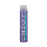 Enjoy Shampoing Équilibrant – bouteille visible; douceur et brillance pour cheveux colorés.