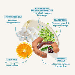Shampooing ENJOY Super Hydrate, sans sulfates, soin doux pour cuir chevelu sensible.