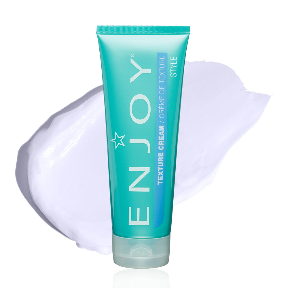 Enjoy Texture Cream donne volume et séparation sans alourdir les cheveux.
