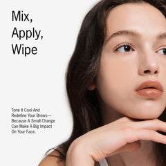 Entropy Make Up sourcils brun cendré, applicateur précis pour une application uniforme.