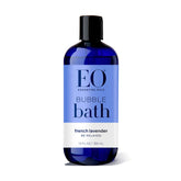EO Bain moussant Lavande française : trio de bouteilles prêt à l'emploi, expérience relaxante.