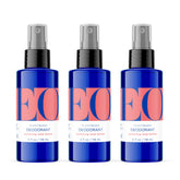EO Déodorant en spray Rose Citron, bouteille cobalt pour une fraîcheur durable