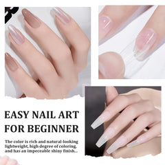 eodci Dip Powder Clear — manicure DIY maison prête en quelques minutes.