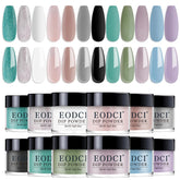 eodci Poudre dip 12 couleurs: ensemble polyvalent pour ongles variés à domicile.