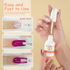 EODCI set poudre d immersion 15ml, grande capacité pour salon.