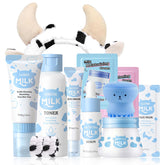 EONFAVE ensemble soins lait adolescent, kit complet pour hydratation et douceur.
