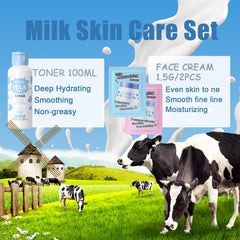 EONFAVE tonique hydratant lait adolescent, peau rafraîchie et prête à l'hydratation.