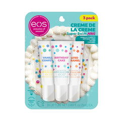 EOS Mini creme de la creme emballage compact pour hydrater les lèvres en déplacement.