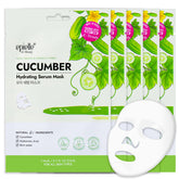 Epielle masque-feuilles-concombre hydratation rafraîchissante.