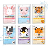Epielle masque visage lapin: design ludique et hydratation légère pour peau douce