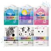 Epielle masque visage zebre hydratation legere et soin rapide a domicile