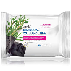 Epielle wipes on hand applying to face for fast refresh