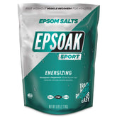 Epsoak Sport – sels epsom dans un bocal rafraîchissent les muscles après l’effort