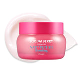 EQQUALBERRY Nad+ Peptide crème, flacon : absorption liposomale pour une peau plus énergique.